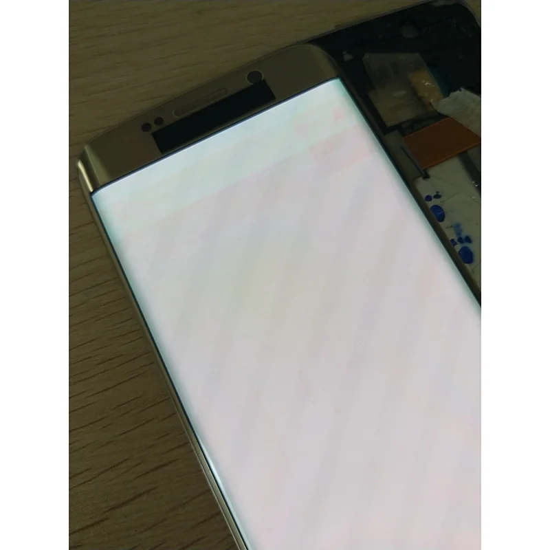 10 шт. Amoled дисплей с красным ожогом для Samsung Galaxy S6 Edge G925 G925F ЖК + дигитайзер
