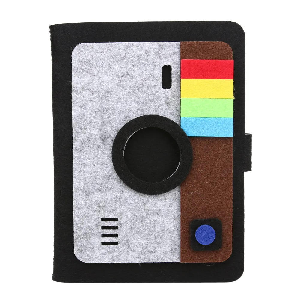 6 дюймов фетровая вставка типа Polaroid Фотоальбом детский рост сувенир памятная книга 20 страниц фотоальбомы подарки листья домашний декор