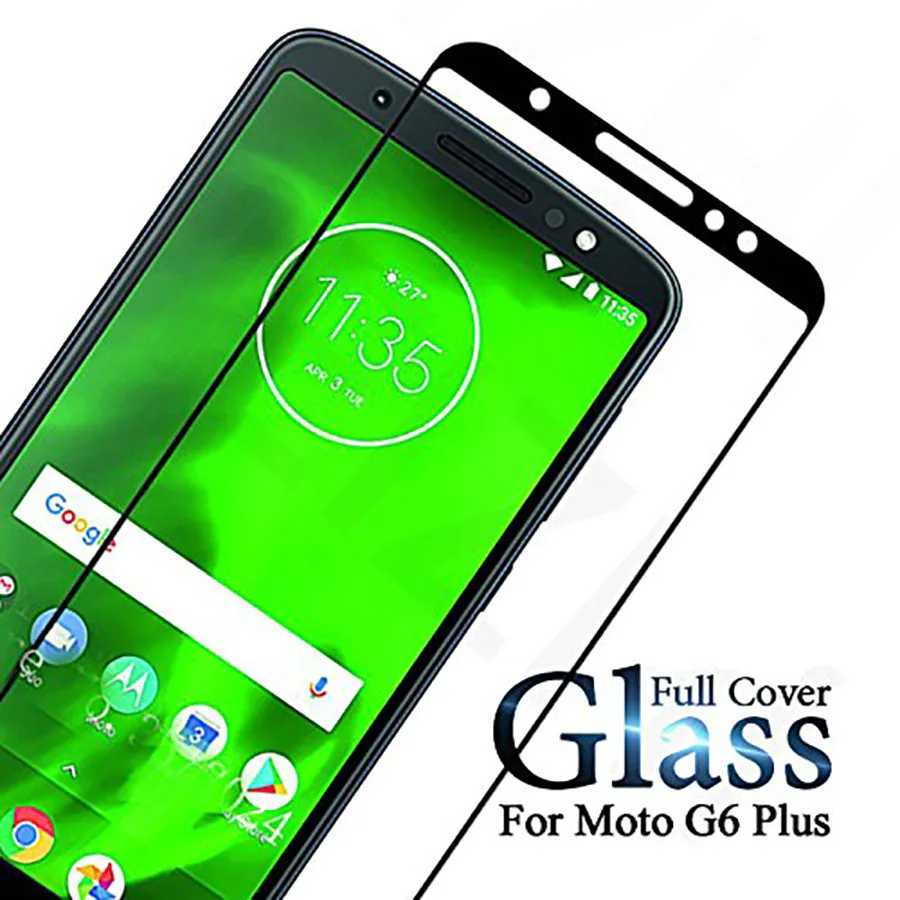 5D полное клеевое покрытие пленка Премиум Закаленное стекло для Motorola Moto G7 G6 G5s E5 Plus