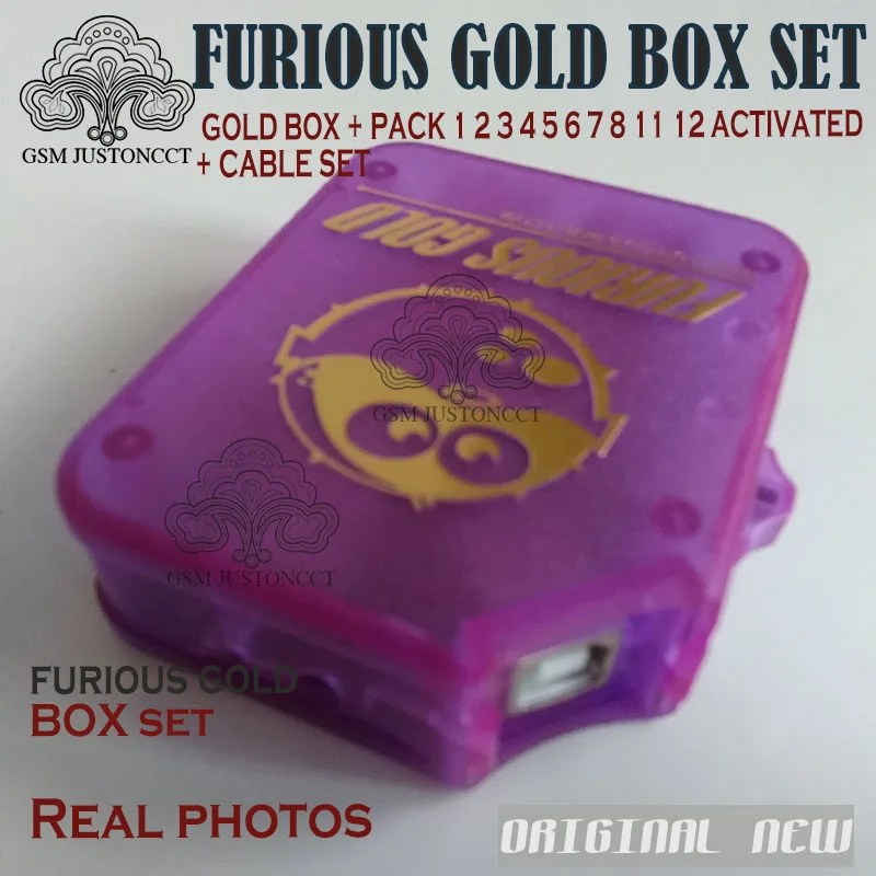 Новейшая оригинальная коробка Furious Gold полностью активирована с 1 12 упаковками (1 2 3
