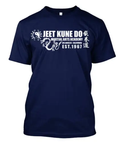 8 Новая мужская футболка мода Jeet Kune Do боевые искусства Брюс Ли JKD-Custom Мужская футболка - Цвет: 8