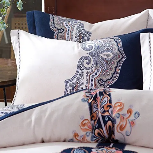 Комплект постельного белья в богемном стиле из 4 предметов | Дом и сад