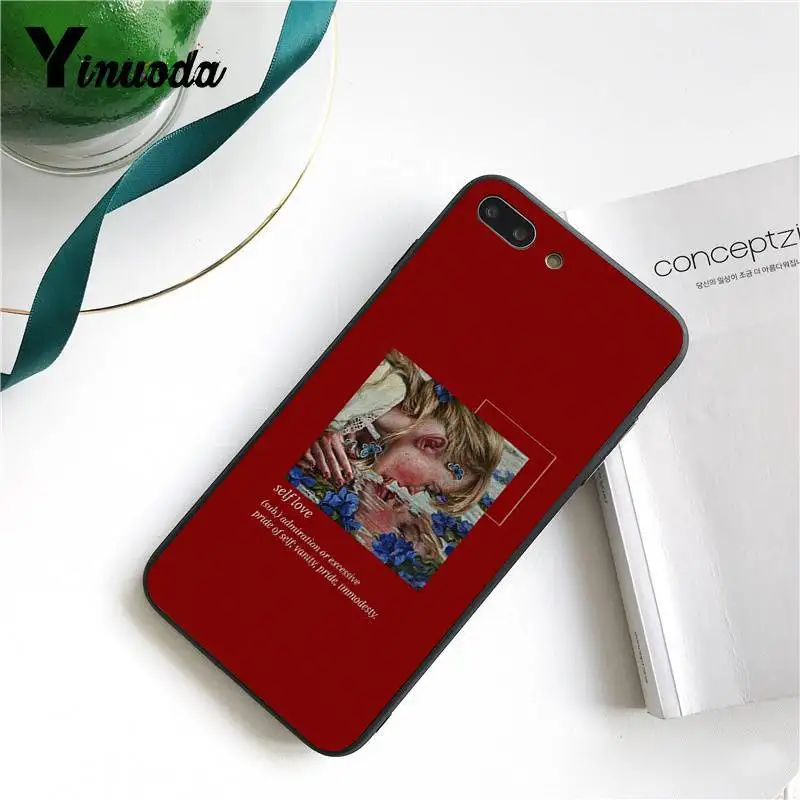 Yinuoda эстетическое Искусство Ван Гог Мона Лиза Давид фонеказа для iPhone 6S 6plus 7 7plus 8