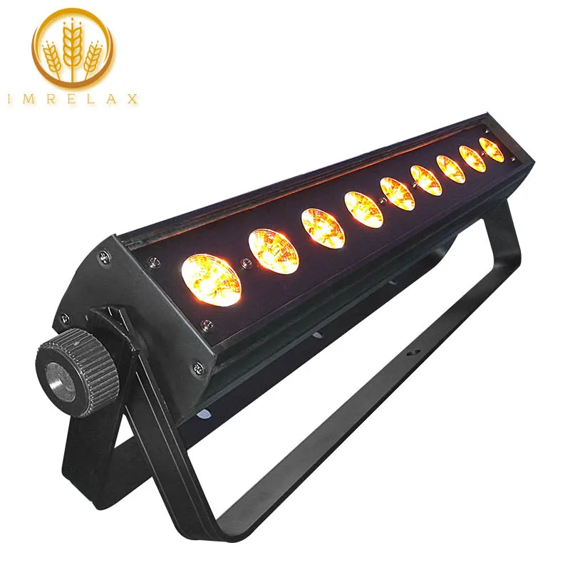 Imrex Новая модель 9*12 Вт RGBWA+ UV 6в1 светодиодный светильник бар сценический светильник DMX Шайба светодиодный светильник для бара DJ сценический светильник для дискотеки