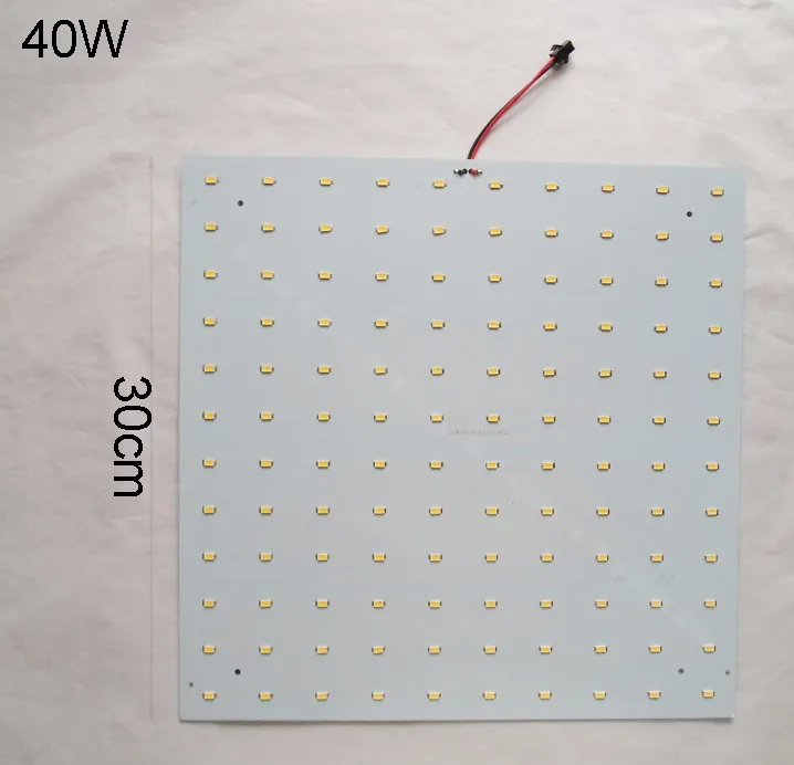 Новое поступление; комплекты Сделай Сам 2 года гарантии 5730SMD 20 Вт, 30 Вт, 40 Вт, светодиодный панельный светодиодный Квадратная тарелка PCB светодиодный techo светильники 220V 230V 240V