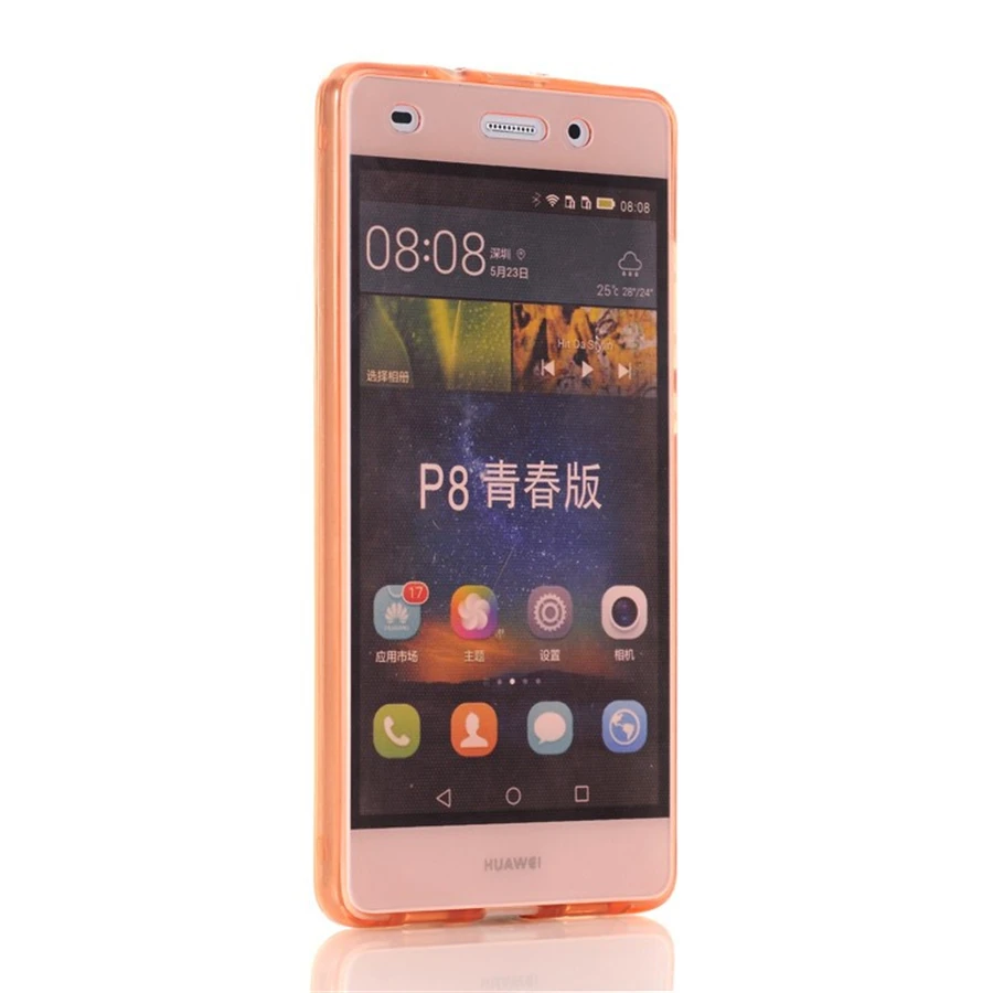 Чехол из ТПУ с полным покрытием 360 градусов для Huawei P30 Lite P20 PRO Y9 Y6 Pro Y7 2019 задняя