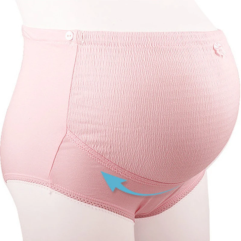 2 шт. нижнее Белье для беременных белье из хлопка Утягивающие трусы с высокой