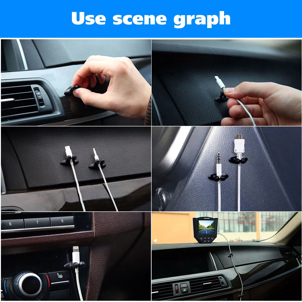 8 шт./лот автомобильный зажим для провода USB фиксированный Mercedes-Benz w220 w202 w210 w203 w204 w163