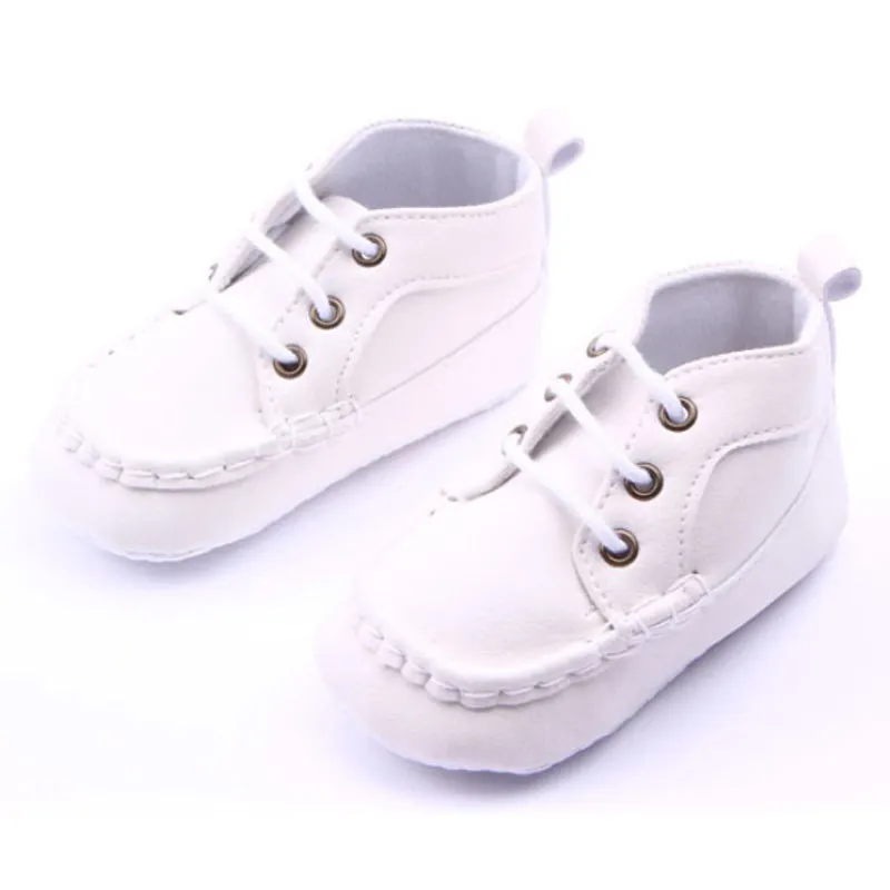 

Yilaku Kids Spring Anti-Slip Baby Shoes Nubuck Leather Lace-Up Baby First Walkers Toddler Prewalker Shoes kinder schuhe CQ126
