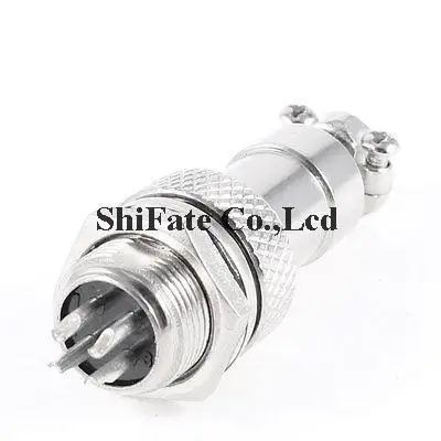 

GX12-2P/3P/4P/5P/6P/7P/8P Male 12mm Screw Mounting Cable Connector Aviation Plug