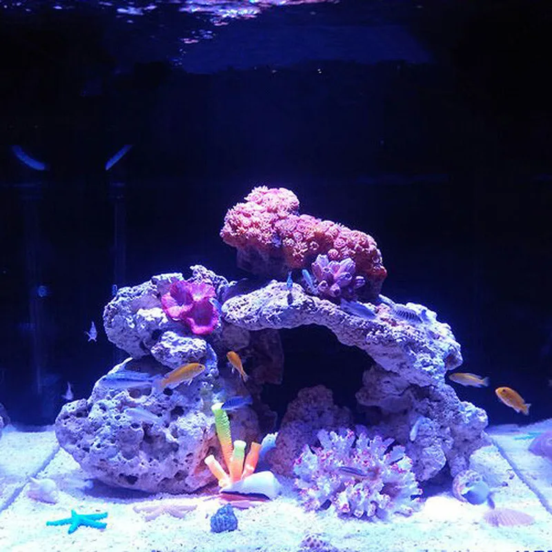 Украшение для аквариума смола ракушки коралловый камень морская звезда рокерная