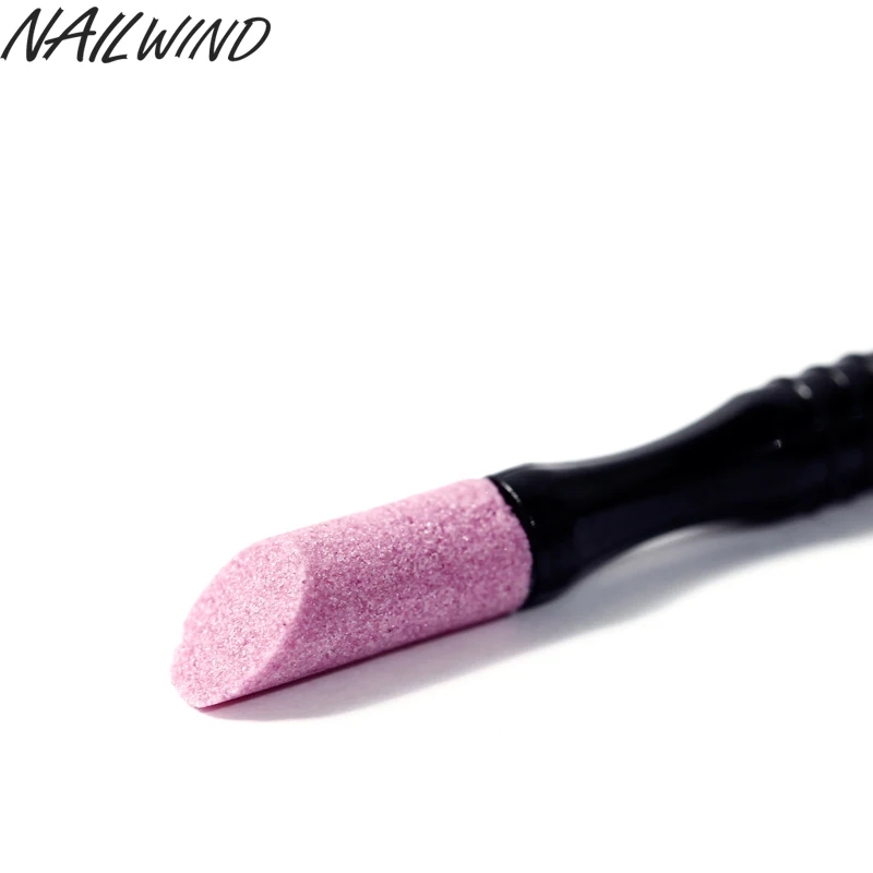 NAILWIND Nail Care Tools Stone Grinding Rods Extirpate Dead Skin Purple Color Quartz Stick Treatments Tool | Красота и здоровье