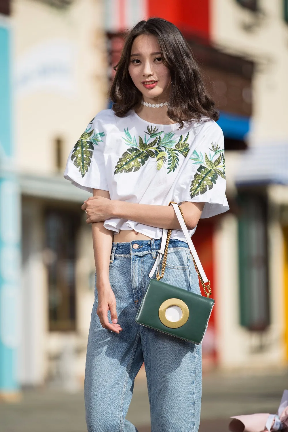 MOOD Shoulder bag leather material unique individuality female design style fashion beautiful Small square Free shipping | Багаж и сумки