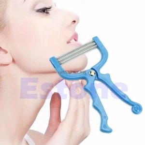 1 шт., безопасный ручной эпилятор для удаления волос на лице