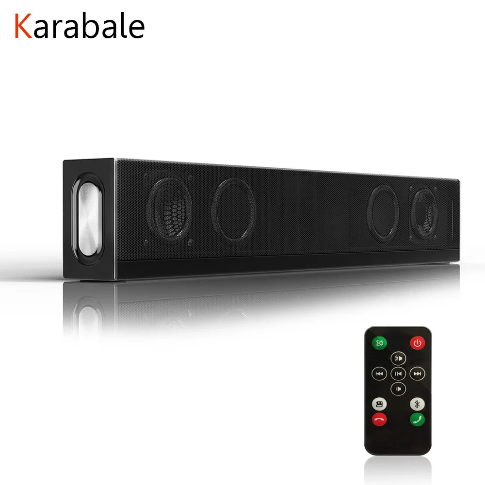 S688 20 Вт HiFi Bluetooth динамик 4 драйвера Саундбар Супер Низкие частоты, портативный беспроводной компьютер ПК ТВ динамик сабвуфер микрофон fm-радио