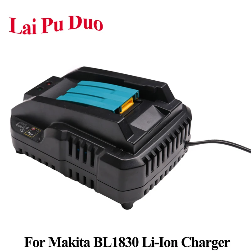 Для Makita 7 2 V 14 4 18V li ion зарядное устройство DC18RCT 4A зарядный ток для BL1830 BL1430 DC18RC