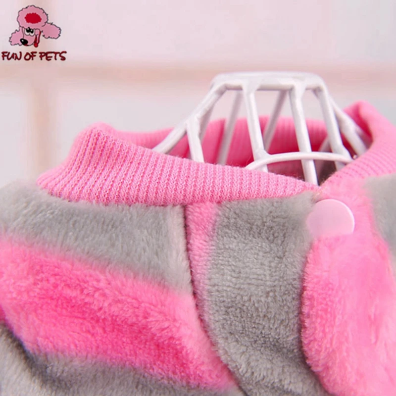 Newly &quotNew York&quot Printing Strip Pattern Four Feet Pants for Pet Dogs Fleece Dog Jumpsuits Clothes | Дом и сад