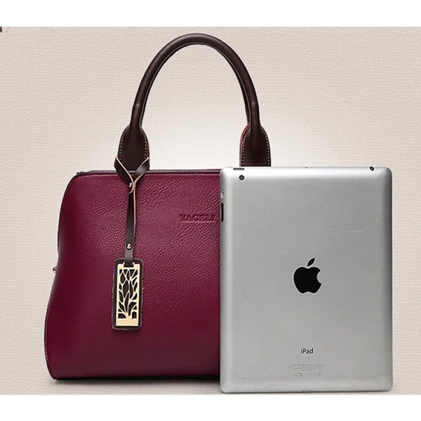 Bolsos Mujer, дизайнерская женская сумка из натуральной кожи, высокое качество, роскошная женская сумка Boston, сумка через плечо, ручная сумка, бежевые/красные