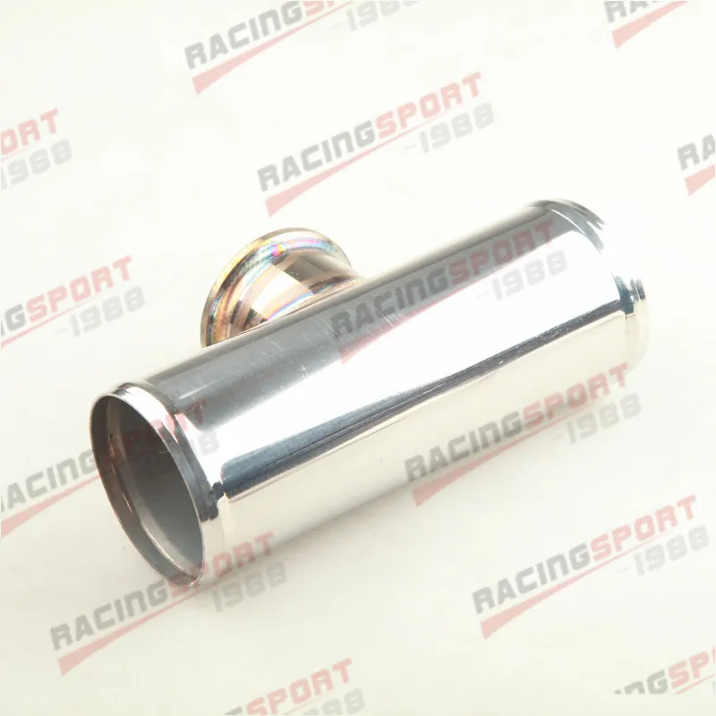 Stainless Steel Turbo Charge 2.5&quot OD T Pipe For 50mm BOV Blow Off Valve Adapter |