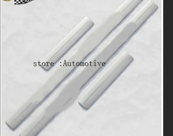 

Stainless steel inside Door Sill Scuff Plate panel kick step protector threshold For range rover sport 2008-2012 With LOGO