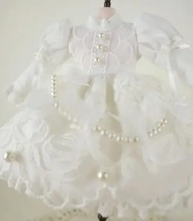 dress and headwear 1 комплект головной убор с галстуком-бабочкой+ розовое/синее/желтое/Белое Кружевное платье принцессы для Blyth, Pullip, Licca, 1/6 BJD аксессуары для кукольной одежды - Цвет: dress and headwear