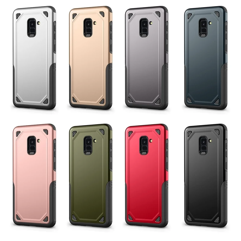 Противоударный прочный армированный защитный чехол для Samsung Galaxy A6 (2018)|Бамперы| |