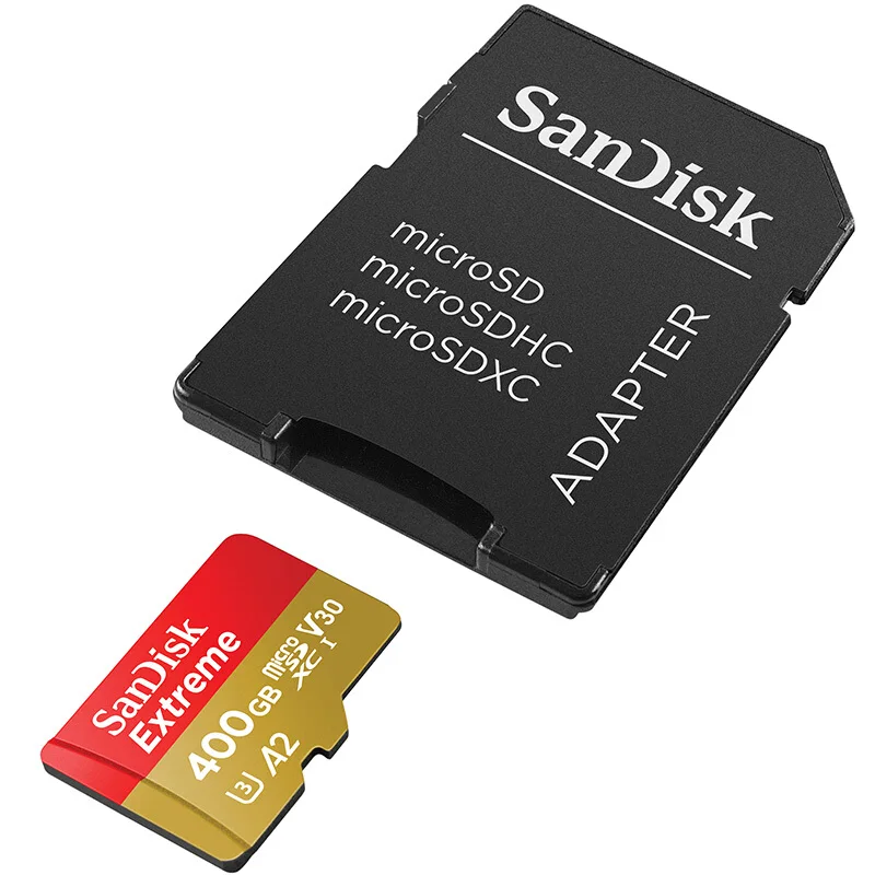 Карта памяти SanDisk Micro SD 32 ГБ 160 МБ/с. U3 4K 64 128 256 V30 UHD