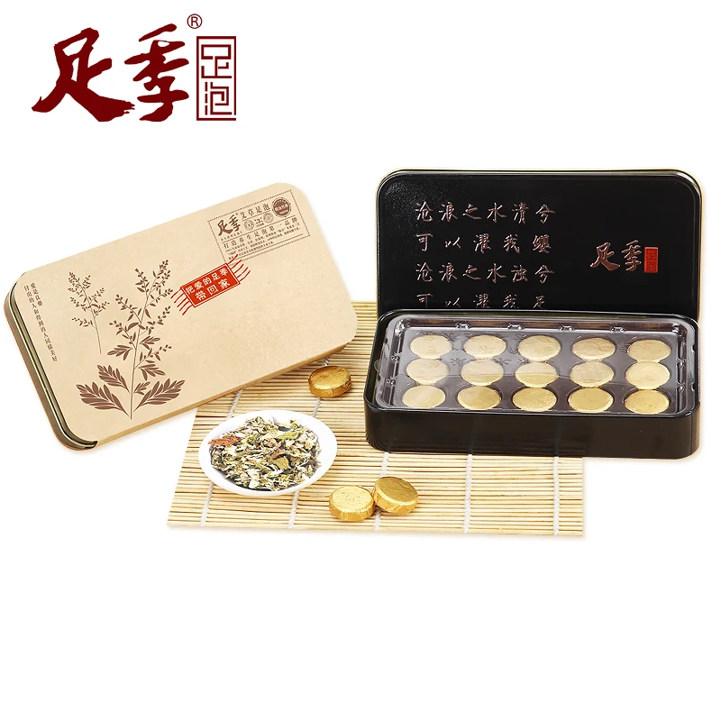 Оригинальное Zuji полынное масло для суставов ног порошок ванны традиционная