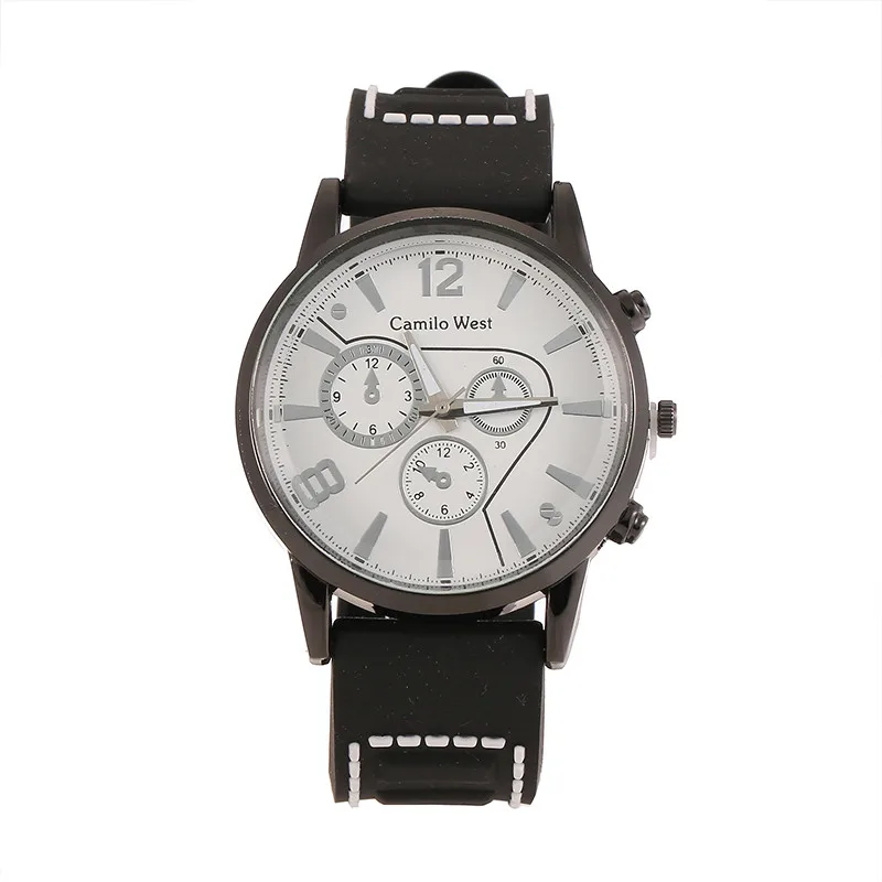 Famous Brand Quartz Watches Men Silicone Strap Relogio Masculino Military Sports Watch Clock Zegarki Meskie | Наручные часы