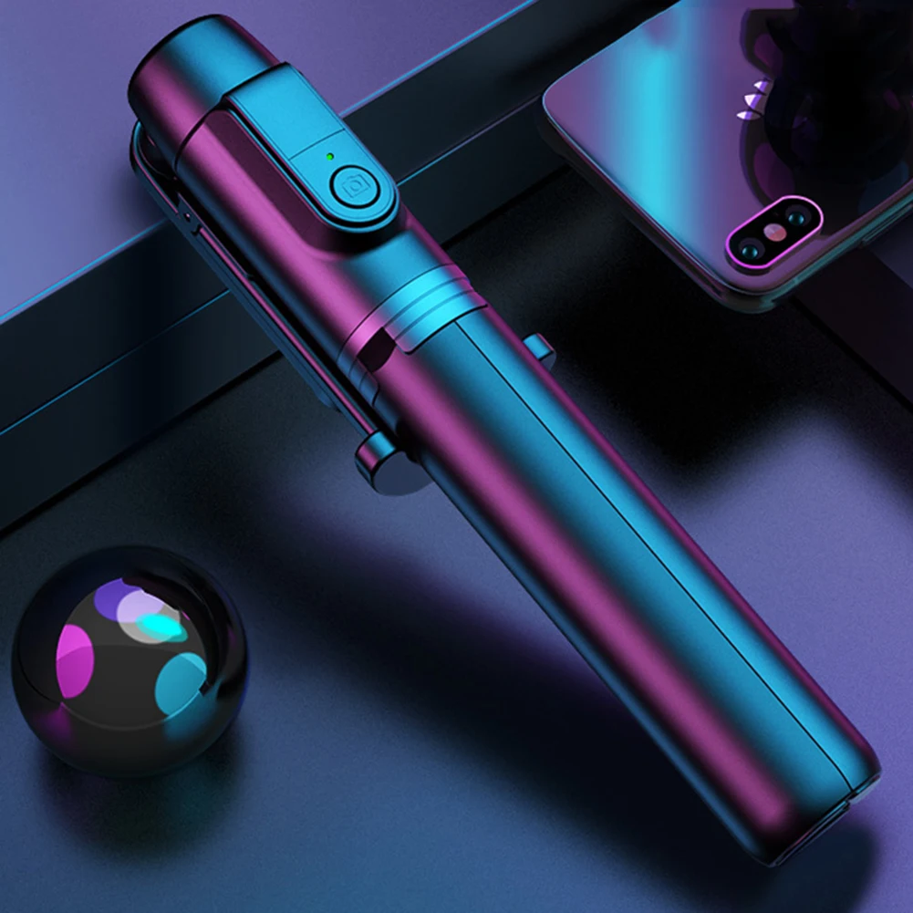 Портативная мини-селфи-Палка с дистанционным управлением по Bluetooth выдвижной