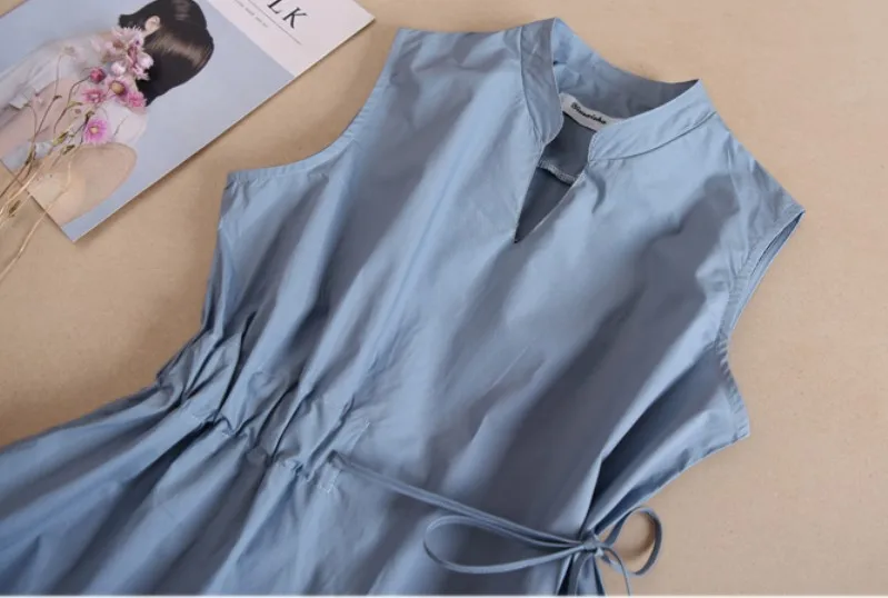 Женская Повседневная рубашка с v-образным вырезом и эластичной резинкой на талии