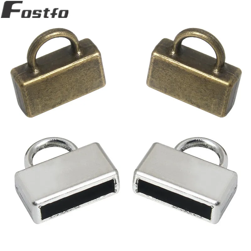 20 шт./лот Концевики под античное серебро/бронзу застежки для ювелирных изделий 10x2