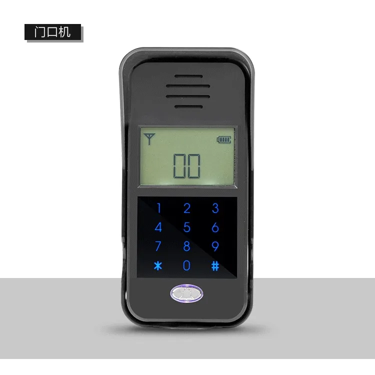 MOUNTAINONE New Arrivial Wireless Digital Audiio Door Phone Password unlock / intercom system for 18-apartments  Безопасность