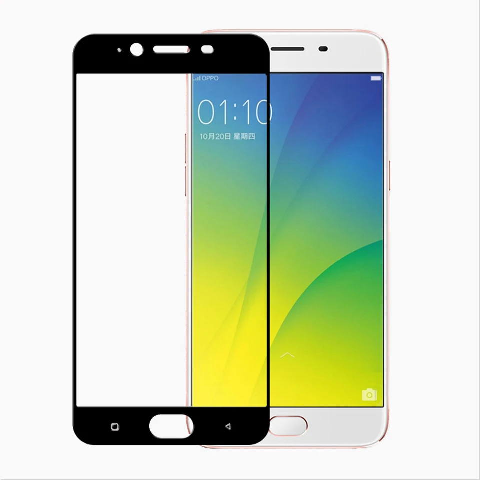 9H полное покрытие закаленное стекло для OPPO R9 Plus R 9 Защитная пленка экрана R9s |
