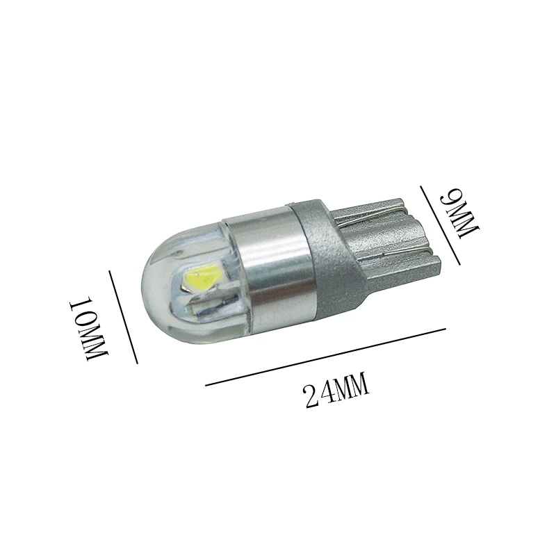 10pcs Signal Lamp 3030 T10 Led Car Bulb W5W 194 168 Lamps For Cars White 5W5 Clearance Backup Reverse Light 12V | Автомобили и