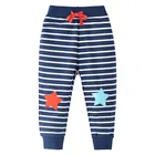 Новые Брендовые спортивные штаны для мальчиков и девочек на весну и осень, детские штаны со звездочками, Хлопковые Штаны для маленьких мальчиков и девочек, одежда для малышей, детские штаны для От 2 до 7 лет