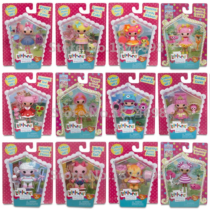 Новые игрушки миниатюрная кукла Lalaloopsy коллекционные фигурки куклы для девочек