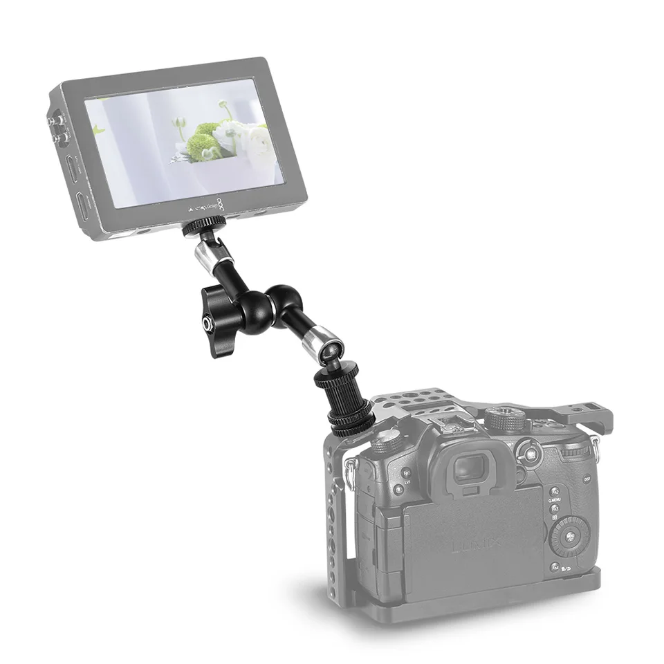 SMALLRIG DSLR камера Rig шарнирная розетка(") для монитора поддержка Прочный волшебный Кронштейн для вспышки светильник прикрепить 1497