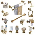 304 stainless steel towel rack towel bar soap dish blower rack toilet brush black bathroom hardware suite