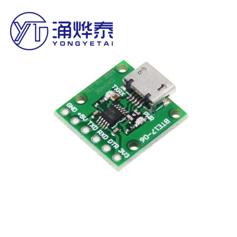 YYT CH340E MSOP10 USB для TTL модуля может использоваться в качестве профессионального мини