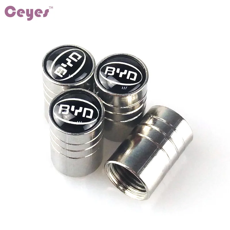 Автомобильный Стайлинг Эмблема Металлические колпачки клапана колеса чехол для