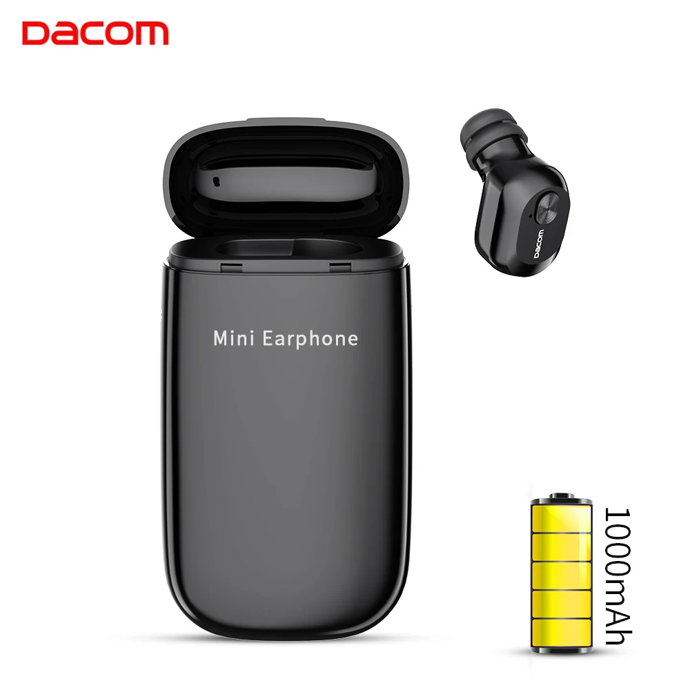 DACOM K6E Bluetooth наушники с 1000 мАч зарядная коробка внутриканальные Беспроводные