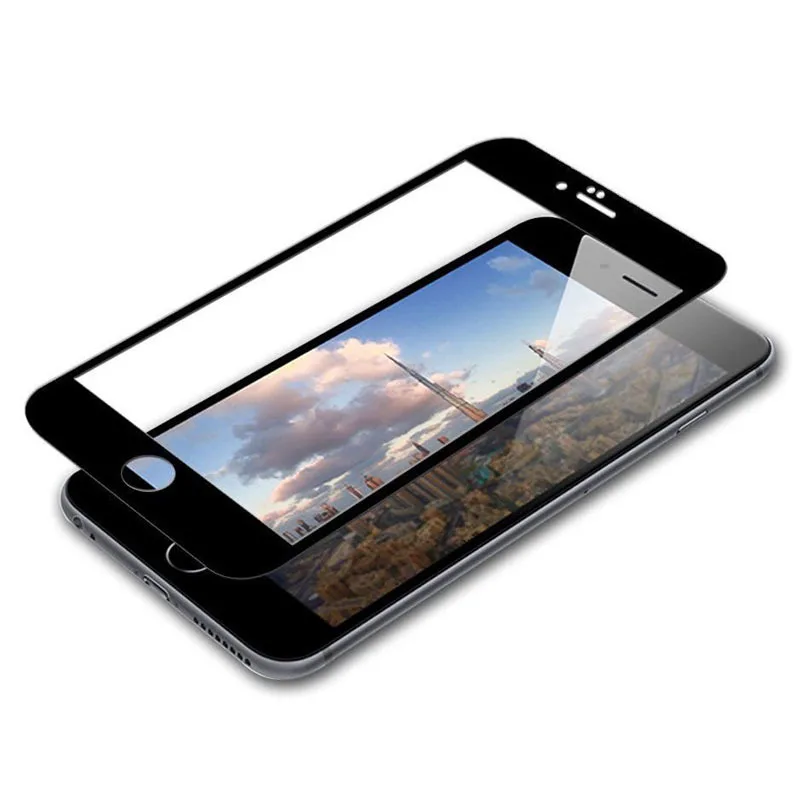 3D полное покрытие экрана протектор для iPhone X 8 7 plus 6 6S небьющееся стекло на XS MAX XR