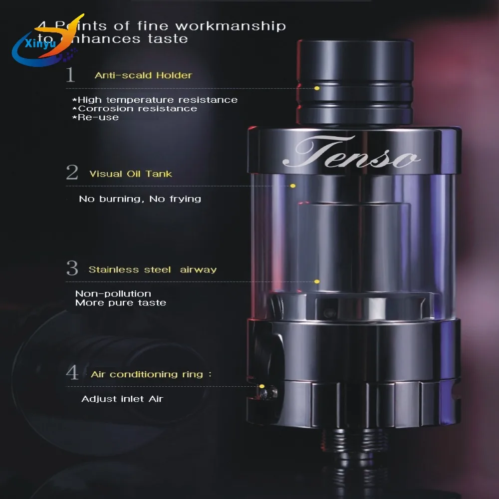 Новинка 2018 электронная сигарета TC 80W коробка мод комплект Vape ручка 2000mAh 2 мл