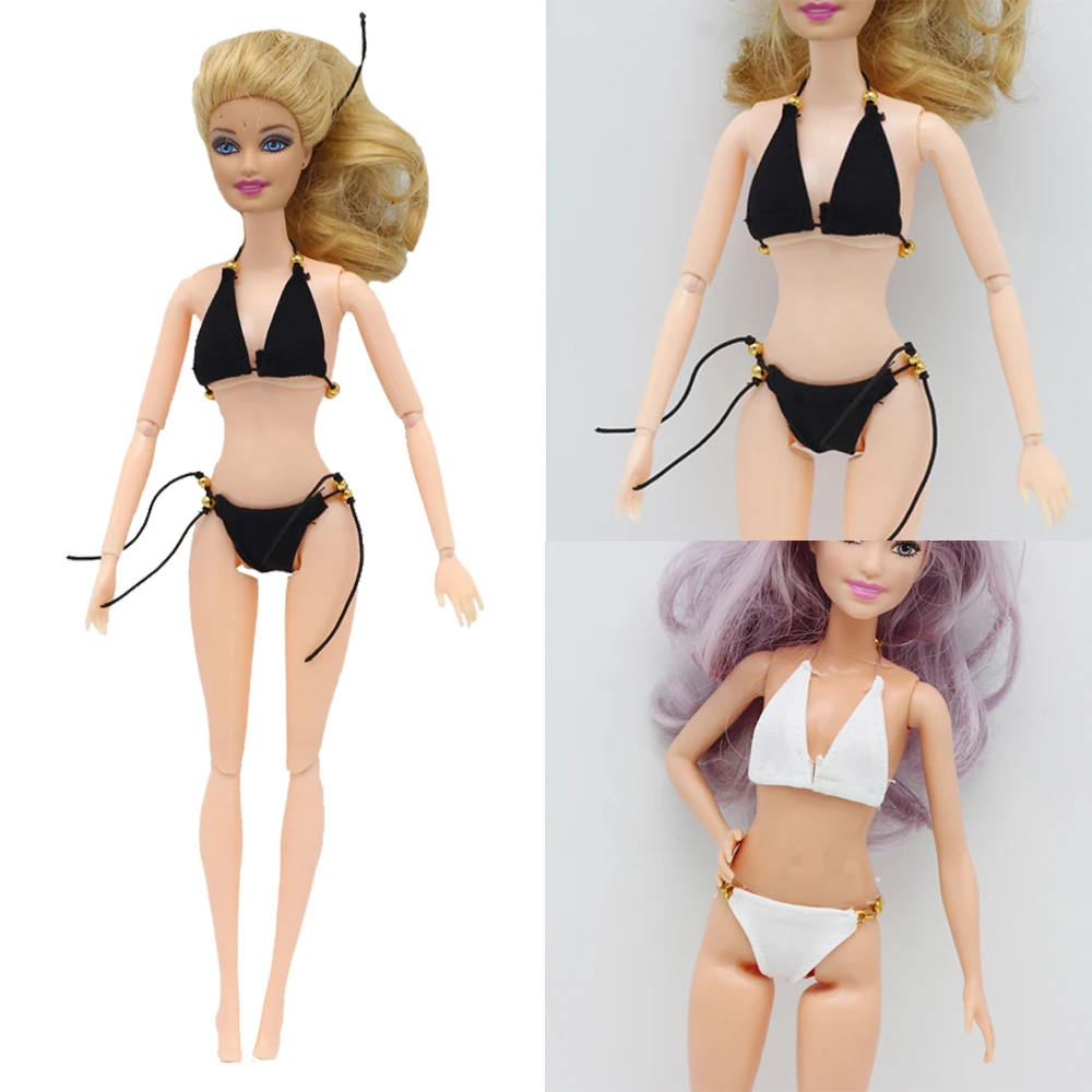 1 комплект мягкое нижнее белье бюстгальтер и трусы для 1/6 BJD куклы блайз топ и трусы для Барби кукольный домик Купальник подарок игрушки аксессуары