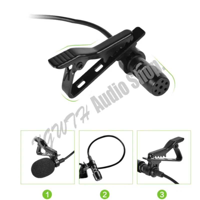 Кардиоидный конденсаторный микрофон Sennheiser Lavalier беспроводной с зажимом и