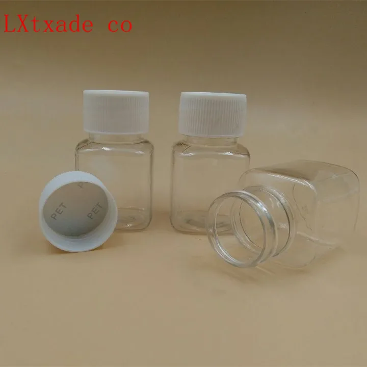 Прозрачные пустые пластиковые квадратные бутылки новые оригинальные