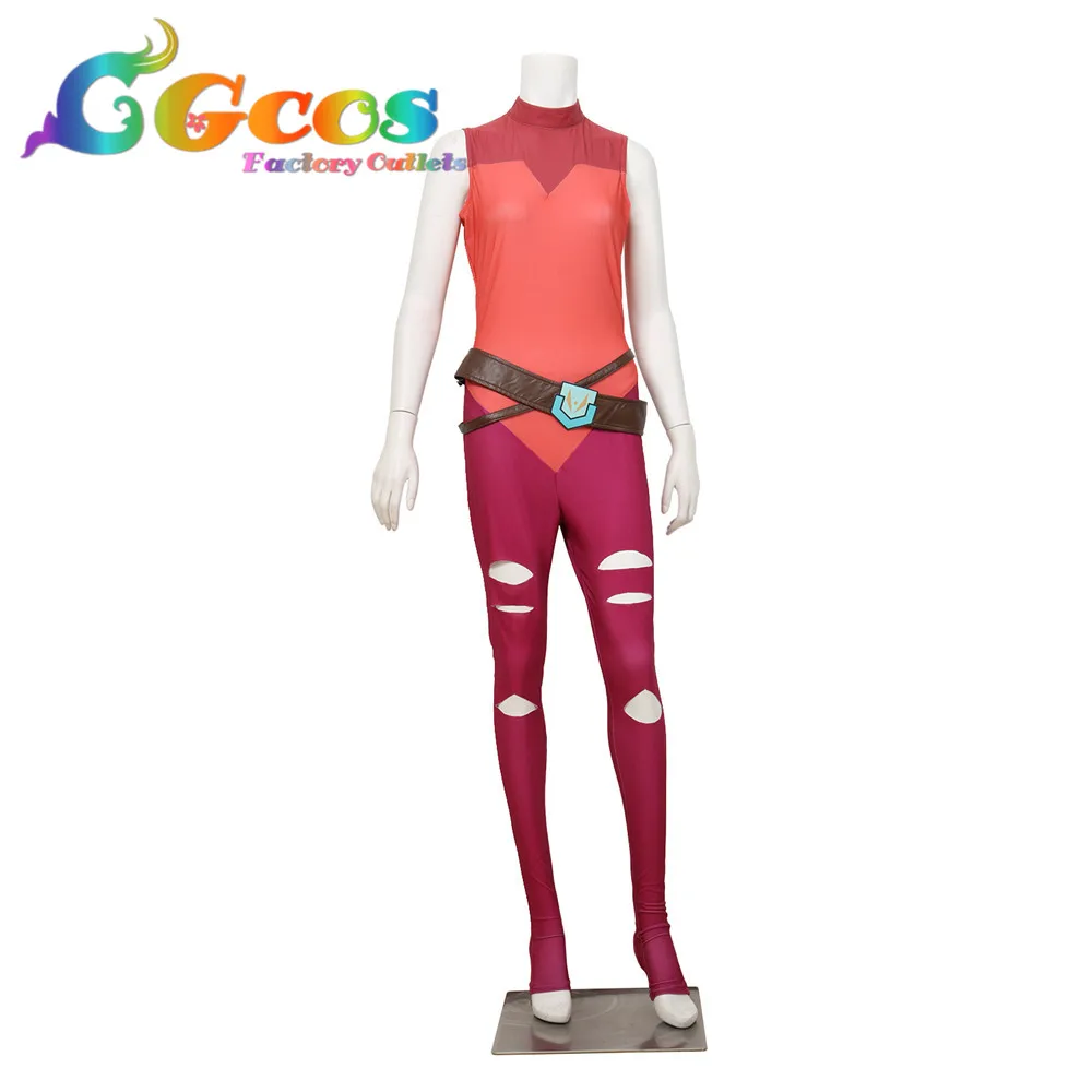 CGCOS Косплей Костюм She Ra и принцесса силы катра Униформа Хэллоуин Рождество CG080
