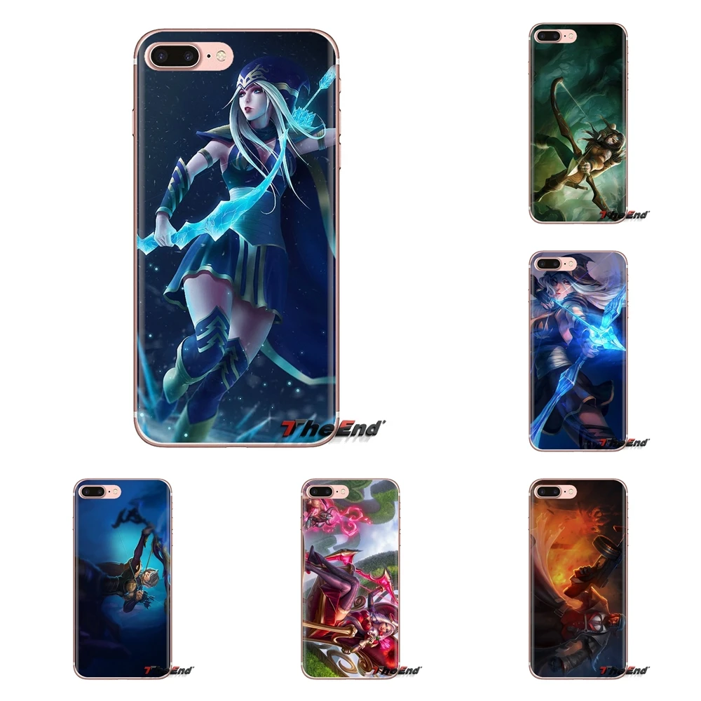 For Xiaomi Redmi 4A S2 Note 3 3S 4 4X 5 Plus 6 7 6A Pro Pocophone F1 Ashe Graves League of Legends Hero Silicone Phone Skin Case |