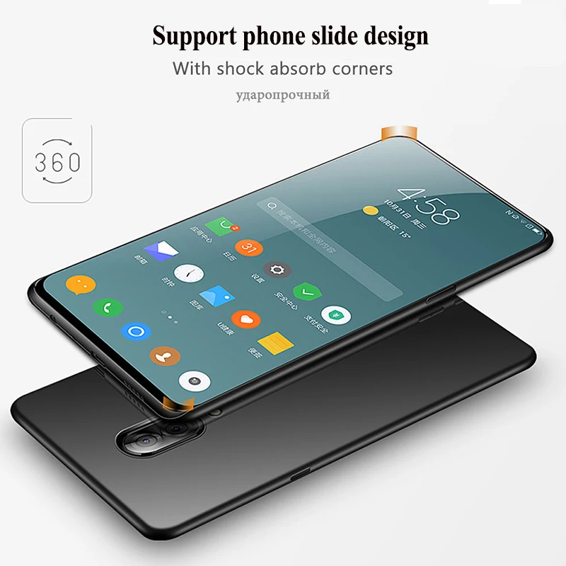 Keajor мягкий матовый чехол для lenovo Z5 Pro GT чехол TUP силиконовый ультра-тонкий бампер задняя крышка для lenovo Z5Pro поддержка телефона слайд